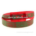 hiphop style well design catch eye cool gilding silicone belt